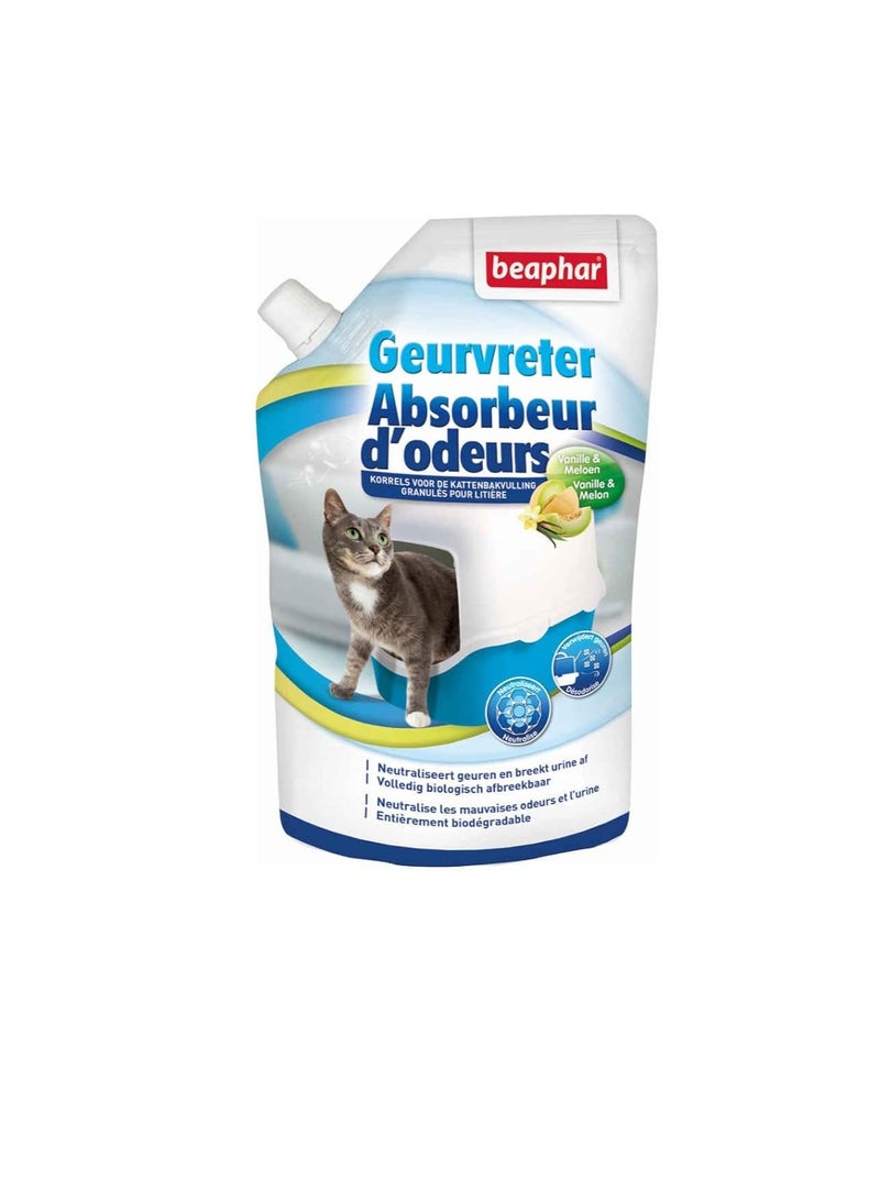 بيفار  مزيل رائحة فضلات القطط- بنكهة الفانيليا - 400 غرام