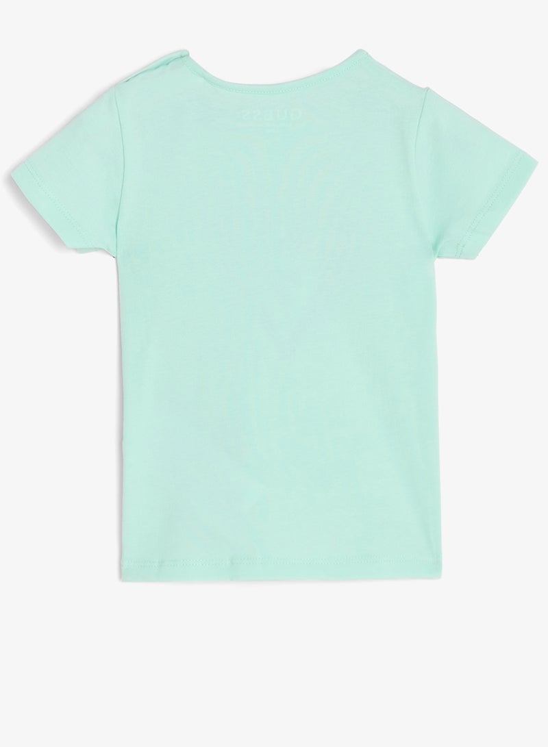 GUESS Infant Graphic Crew Neck T-Shirt - Image 2