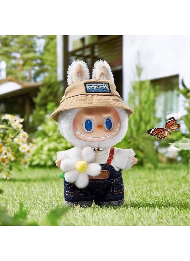 Generic - 【Random One】 Archangel Labubu Labubu Big Leader Blind Box Hand-held Doll Generation Vinyl Plush Pendant Sweetheart-Specifications:Cloth Generation 【Random One】 - Image 1