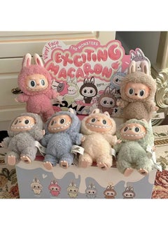 【Random One】 Archangel Labubu Labubu Big Leader Blind Box Hand-held Doll Generation Vinyl Plush Pendant Sweetheart-Specifications:Cloth Generation 【Random One】