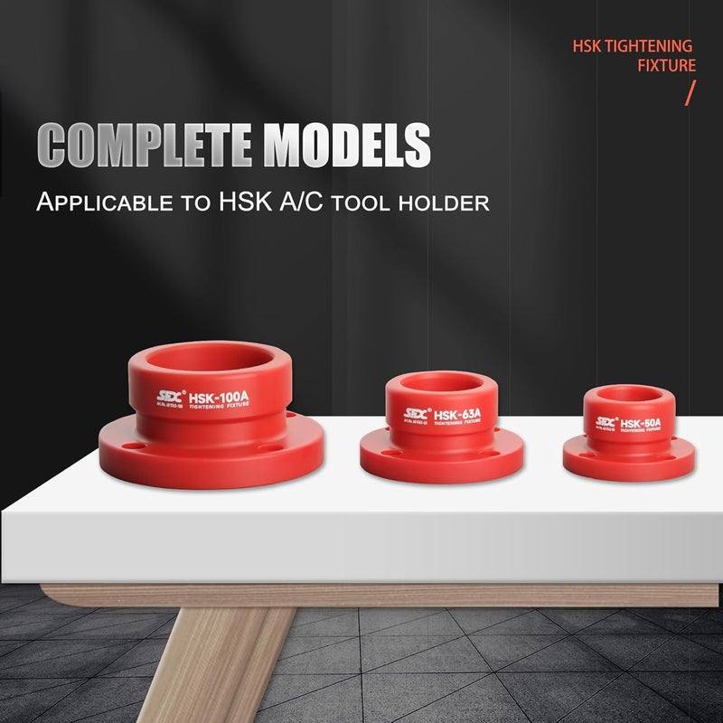SFX US Stock HSK63 Tool Holder Tightening Fixture A Type for Universal CNC Equipment HSK63 A Type Tool Holder Lock Seat - Image 4