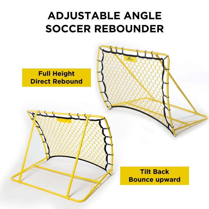 PodiuMax Portable Soccer Trainer, Rebounder Net with Adjustable Angle | Perfect for Team and Solo Training - Image 3