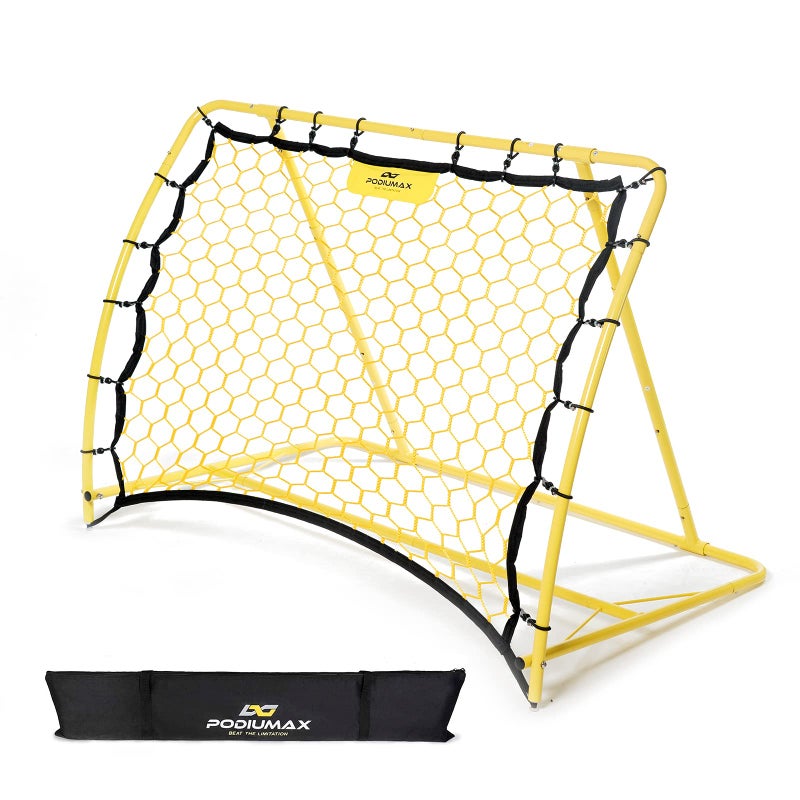 PodiuMax Portable Soccer Trainer, Rebounder Net with Adjustable Angle | Perfect for Team and Solo Training - Image 1