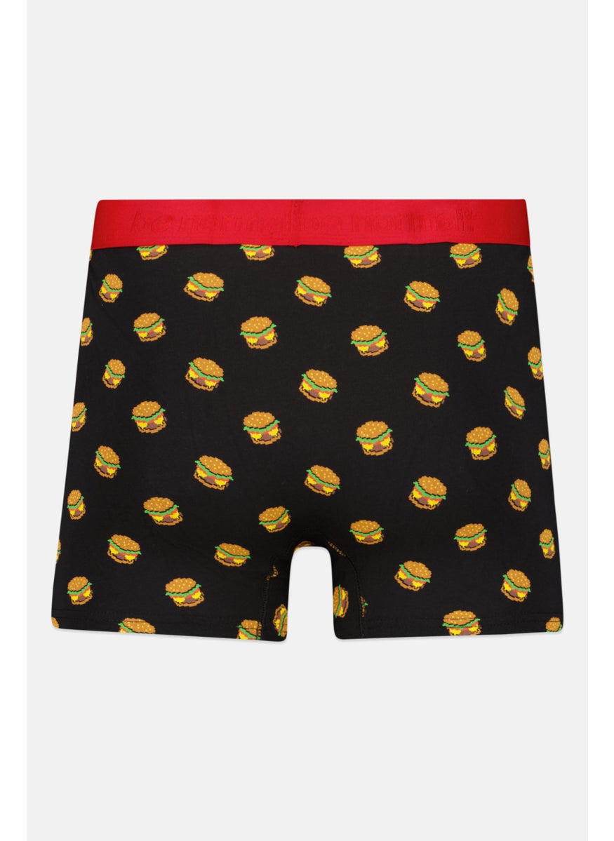 Celio Men 1 Pack Allover Print Boxer Brief, Multicolor  - Image 2