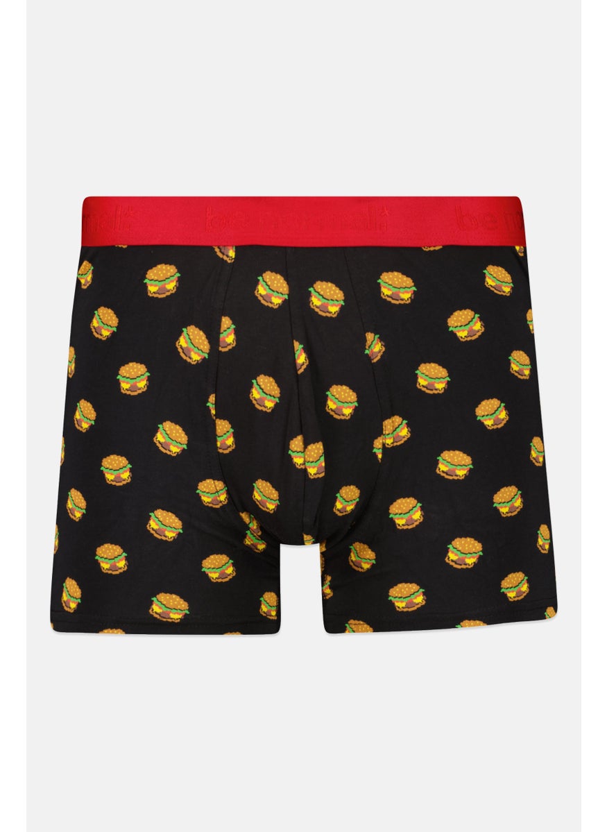 Celio Men 1 Pack Allover Print Boxer Brief, Multicolor  - Image 1