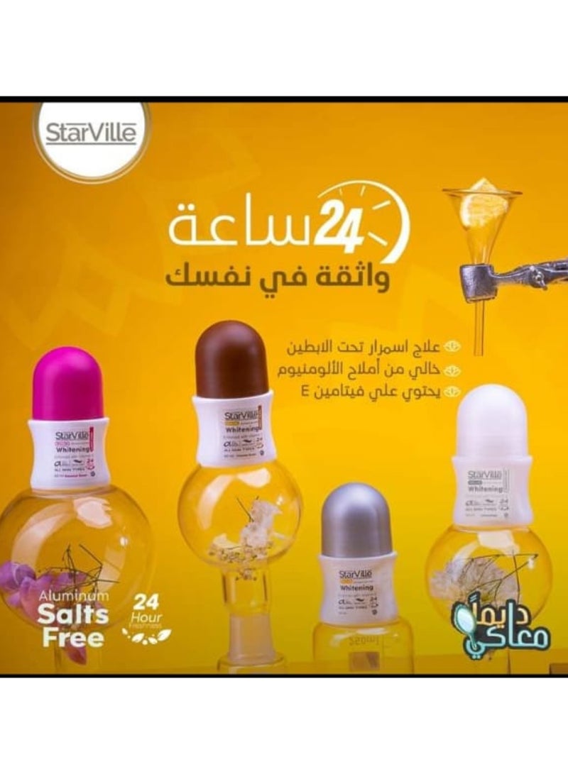 starville Starville Roll On Whitening Light Pink 60 Ml  - Image 3