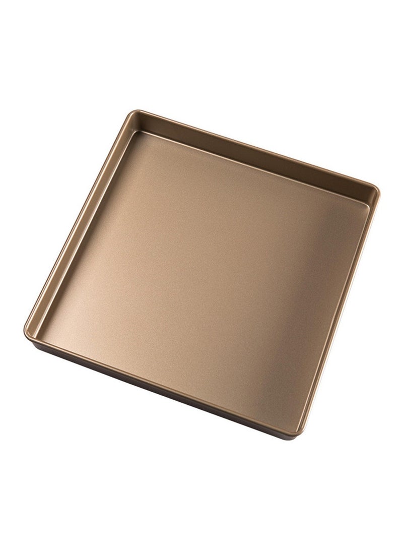 28*28cm Square Baking Pan Sheet Carbon Steel Chef Nonstick Tray Microwave Oven Pan Cookie Toast Tray Bakeware Accessories - Image 2