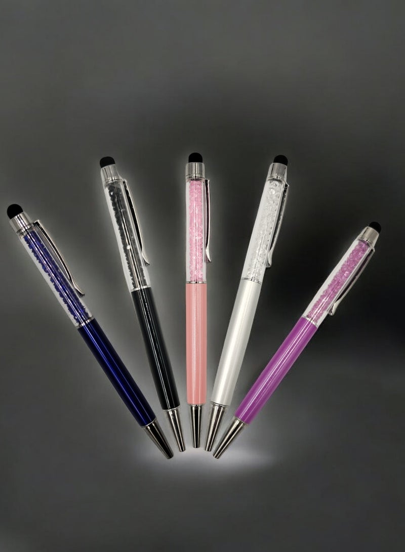 Highly sensitive pens that accept all devices mobile phones iPads or tablets You can use it as a writing pen that has excellent writing and a special fine ti  - Image 1