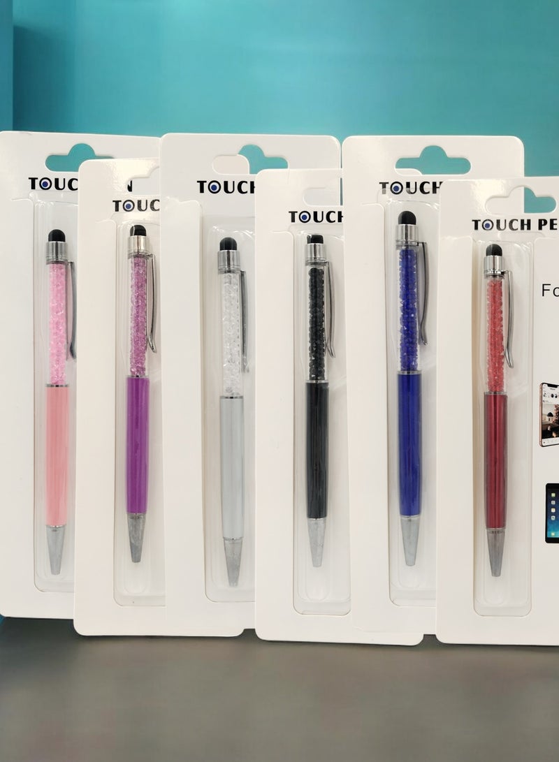 Highly sensitive pens that accept all devices mobile phones iPads or tablets You can use it as a writing pen that has excellent writing and a special fine ti  - Image 5