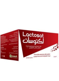Lactosate Iron Chocolate granules sachets fortified with iron 100 mg - 30 packets
