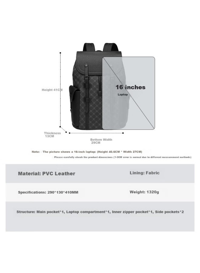 Scarecrow Backpack For Men, Large Capacity Fashionable Casual Travel Bag, Laptop Bag, High School And College Student Backpack, Women's Backpack - Image 2