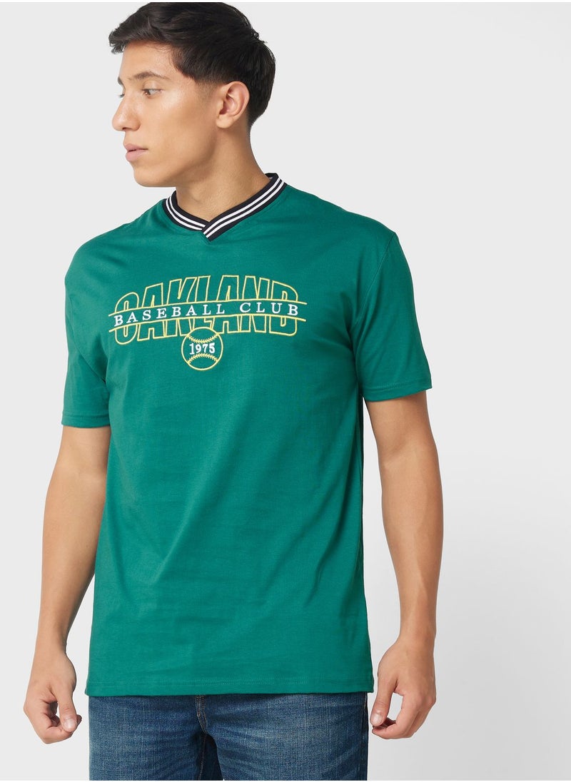 Seventy Five - Baseball T-Shirt - Image 1