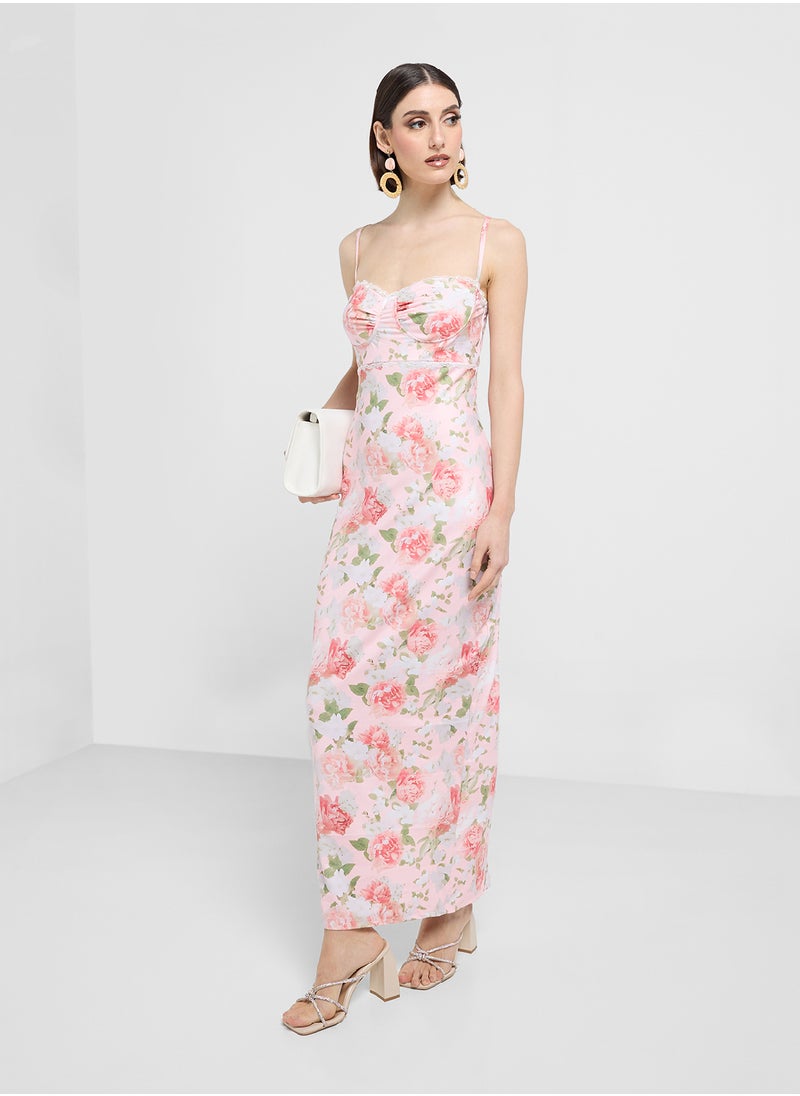 ELLA Floral Print Dress  - Image 4