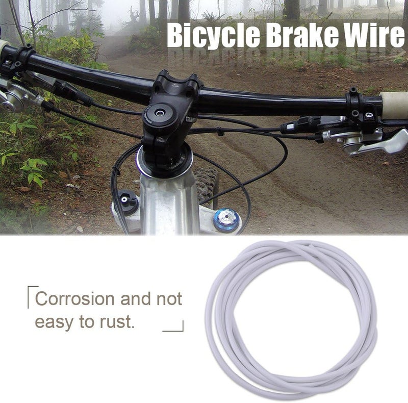woobles Bicycle Brake Cable, 3m Bike Shift Cable Housing Cycling Wires Pipe Set for Road MTB Bikes - Image 2