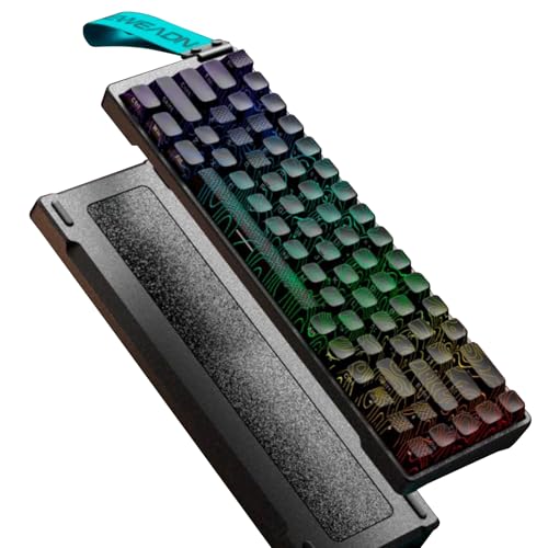 Hyekit EWEADN Tank68 Pro Rapid Trigger Magnetic Switch Wired Gaming Mechanical Keyboard, Aluminum Alloy Housing, Adjustable Actuation, 8K Hz Polling Rate, Hall Effect Gasket-Mounted, RGB HotSwap - Image 1