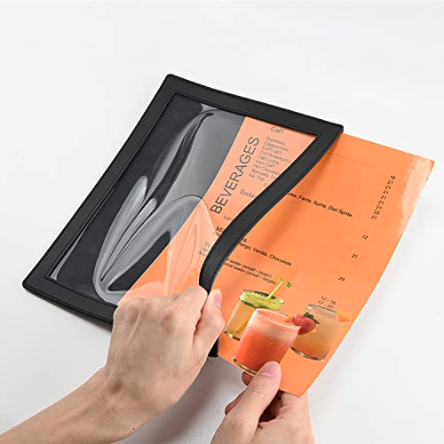 WFD.L Retail Advertisement Counter Mat for 8.5 x11 Inch, Superior Quality Signature Pad, Durable Non-Skid Countertop Sign Holder, Customizable Writing Pad for Credit Card Transactions for Bank (1 Pack) - Image 1