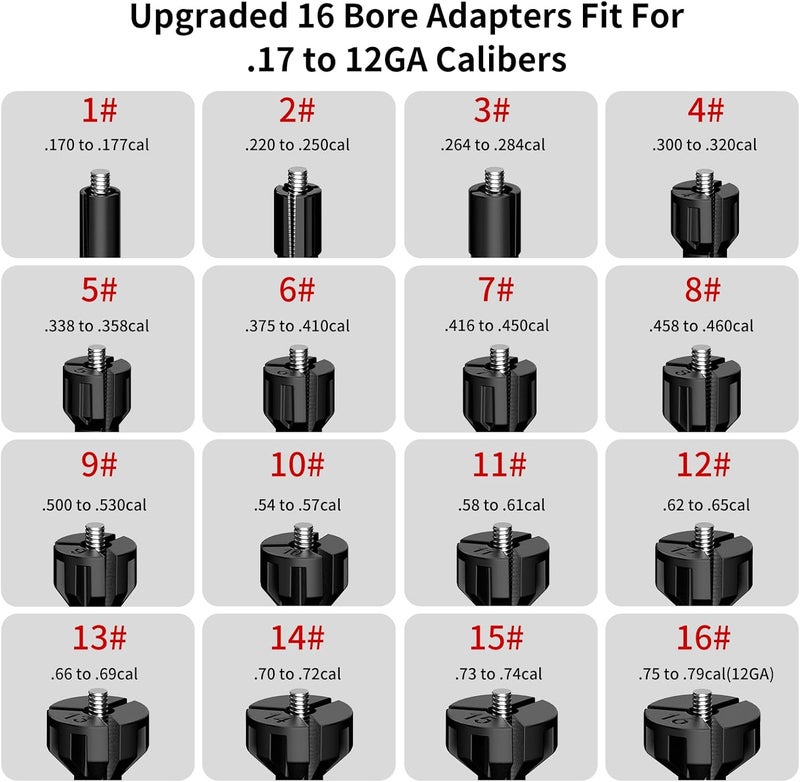 Theopot مجموعة رؤية بالليزر الحمراء مع مفتاح زر للبنادق من عيار .17 إلى 12GA - Image 5
