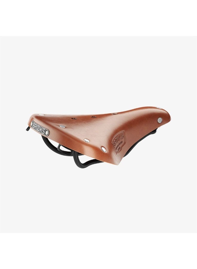 Brooks England Brooks B17 Leather Short Saddle Honey - Image 1