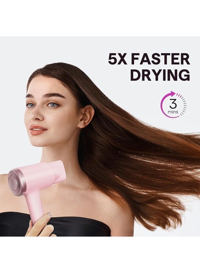 wavytalk Hair Dryer, Wavytalk Turblow Pro Fast Drying Blow Dryer with Diffuser, High Speed Hair Dryer with 110,000 RPM, Pro Negative - Image 5