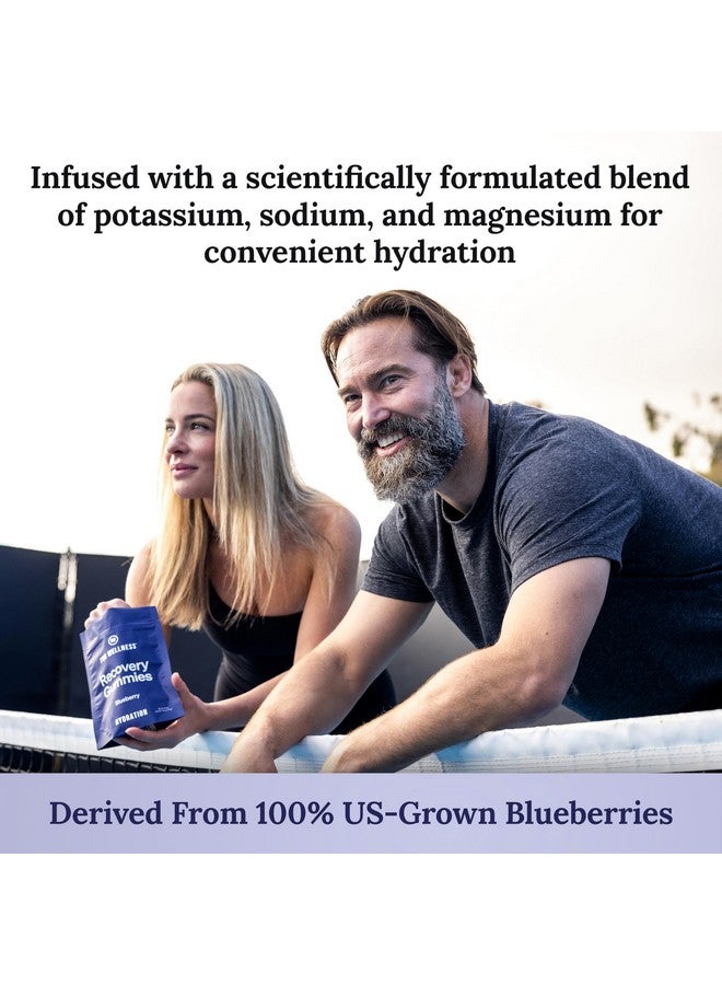 For Wellness Electrolyte Recovery Gummies™ Hydration, Blueberry Flavor (30 Gummies) - Supports Exercise Recovery and Boosts Energy - Image 4