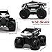 Cokzer Police Remote Control Car 118 Cyber Truck Remote Control Car 24 GHz Waterproof Amphibious RC Cars 4WD All Terrain OffRoad Pickup 360 Rotatable Monster Truck Toys for Boys RC Cars Ages 6 - Image 4
