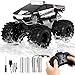 Cokzer Police Remote Control Car 118 Cyber Truck Remote Control Car 24 GHz Waterproof Amphibious RC Cars 4WD All Terrain OffRoad Pickup 360 Rotatable Monster Truck Toys for Boys RC Cars Ages 6 - Image 2