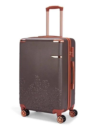 LIMRA Cabin Carry Check-In Luggage Trolley Size 20 inch Brown