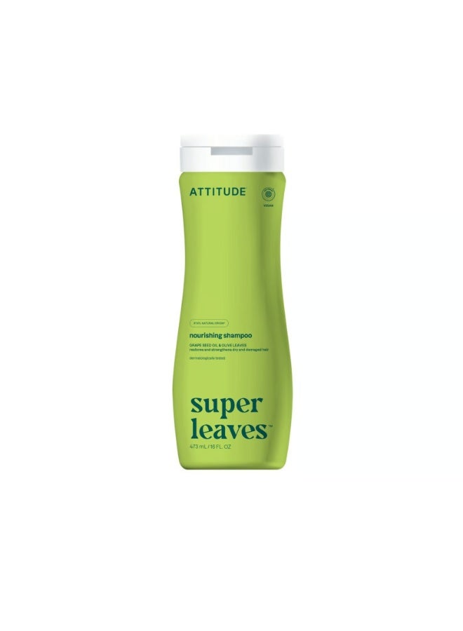 ATTITUDE Super Leaves Nourishing Shampoo 473ml - Image 1