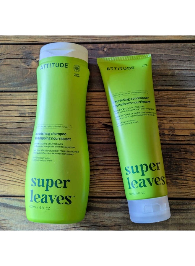 ATTITUDE Super Leaves Nourishing Shampoo 473ml - Image 2