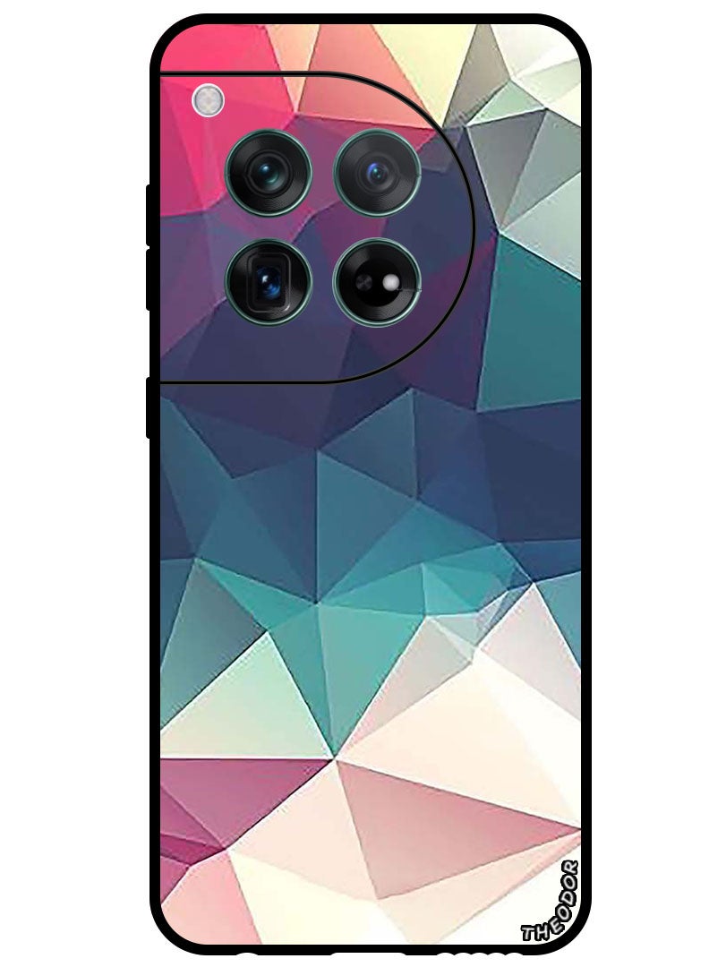 Theodor Protective Case Anti Scratch Shock Proof Bumper Cover For OnePlus 12 Shapes (2) - Image 1