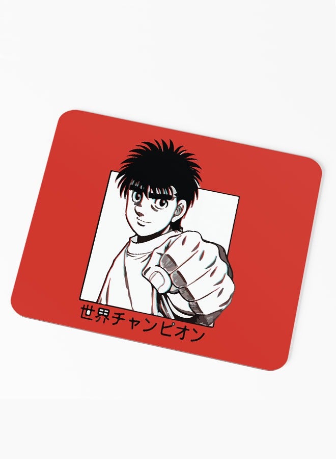 LIT Hajime No Ippo Rectangle Mouse pad Ippo from WFH Accessories Mouse pad Hajime No Ippo Mouse pad Rectangle Japanese Art Boxing Champion Fan Anime Fan Gift - Image 1