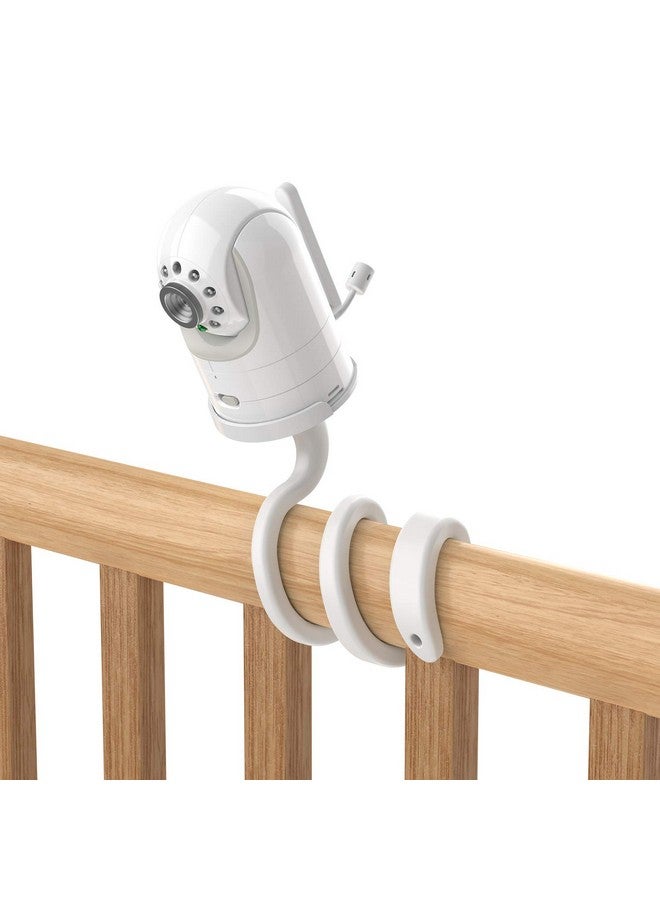 Aobelieve Flexible Mount For Infant Optics Dxr-8 And Dxr-8 Pro Baby Monitor,720P, White - Image 1