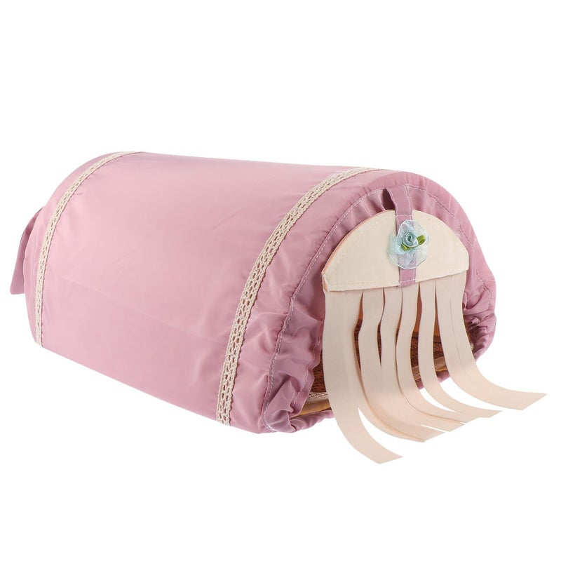 Pink Arch Design Hamster Nest Hideout Tunnel Warm Cozy Small Animal Sleeping House Bed - Image 2