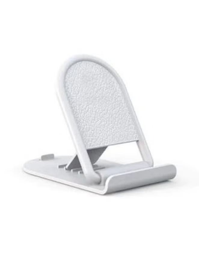 Mini Desktop Cell Phone Holder, 4-Level Adjustable Stand, Innovative Design Mobile Phone Clip for Foldable Business Cards