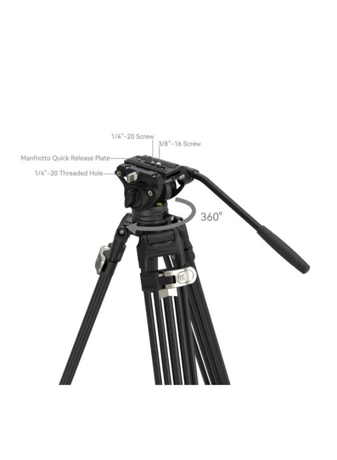 SmallRig FreeBlazer Heavy-Duty Aluminum Alloy Tripod Kit AD-80 4163 - Image 4
