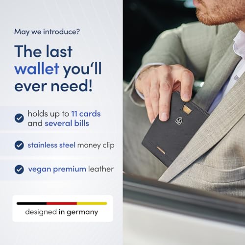 TRAVANDO Mens Wallet with Money Clip AUSTIN RFID Blocking Bifold Credit Card Holder for Men with Gift Box - Image 2