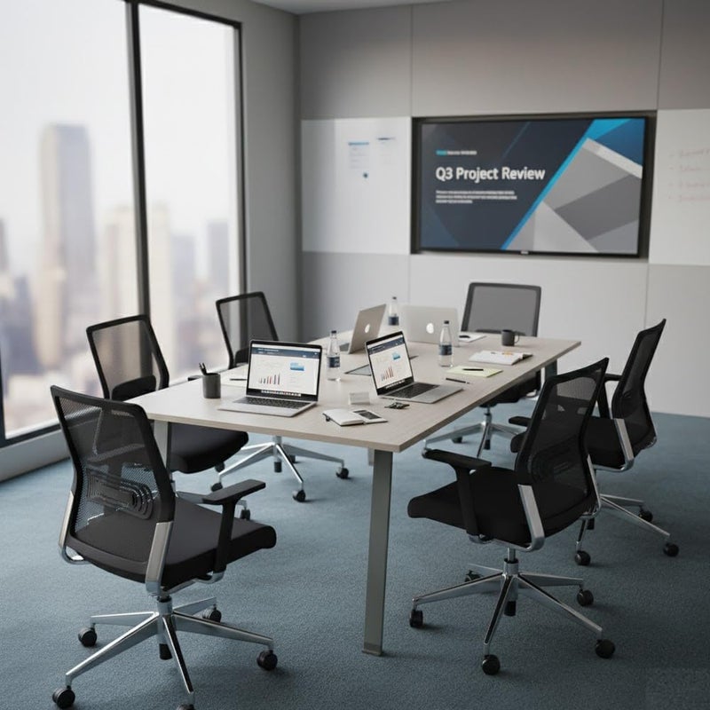 Neo Front 2M Conference Meeting Table - Image 1
