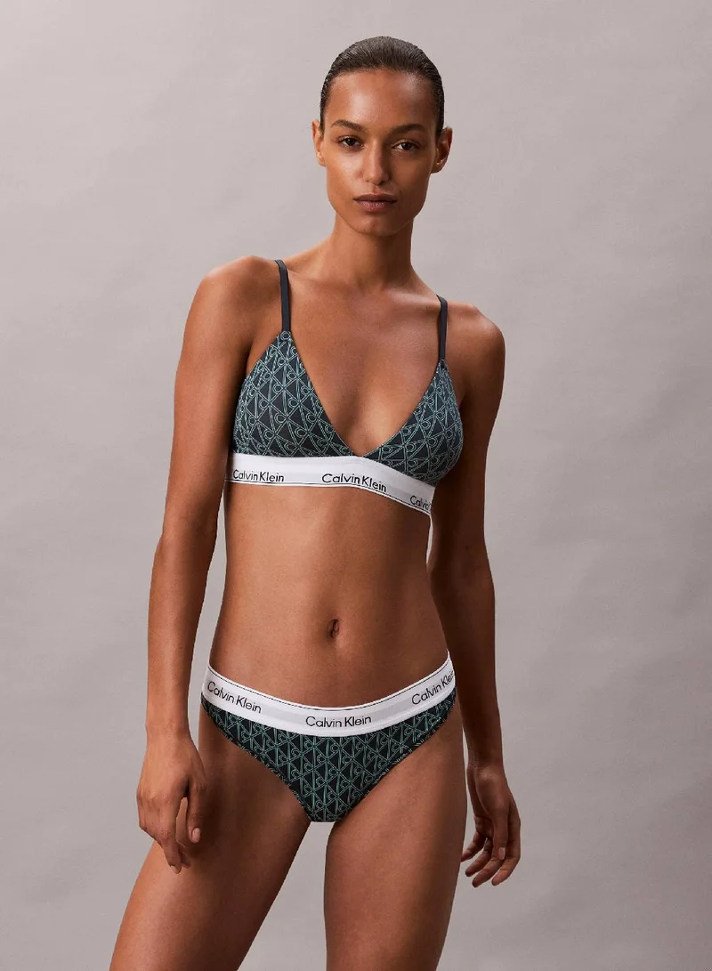 كالفن كلاين سروال داخلي ثونج - آيكون كوتون مودال