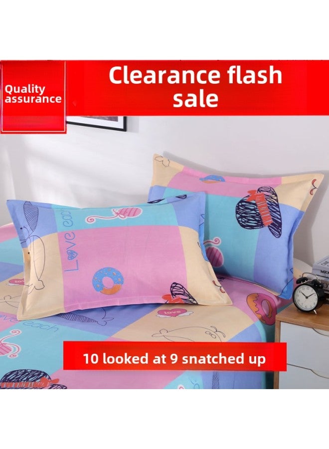 Special Offer 100 Skin-friendly Pillowcase A Pair Of Net Red Lovers Adult 48-Color:Dolphin-Specifications:Special Offer: Buy One Get One Free  - Image 1