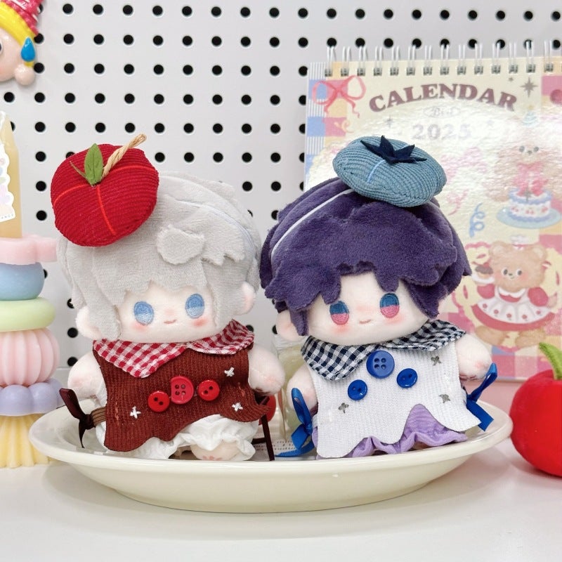 10cm Fruit Cake Doll Clothes Dress-Up Outfit for Cotton Doll, Fits 13cm Labubu - Image 3