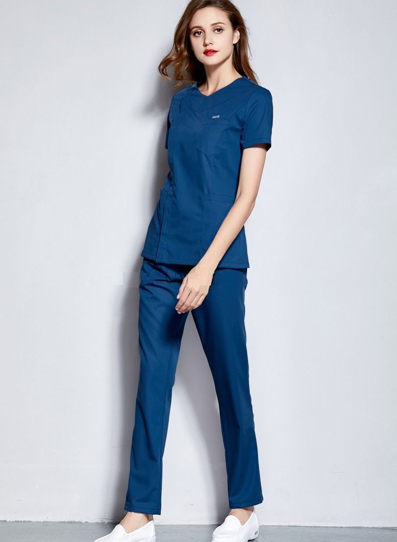Gasin Women's Medical Scrub Uniform Suit Medical Surgical Hown  - Image 1