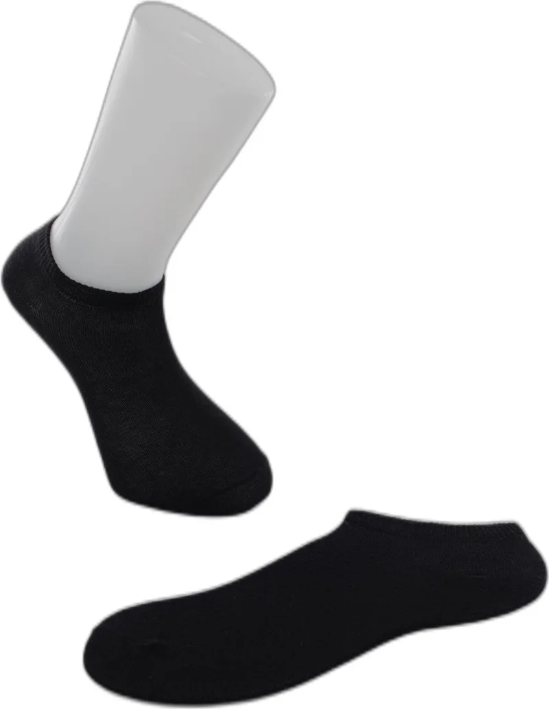 Dode Flora Çega Unisex Comfortable Flexible Durable Plain 3-Piece Booties Socks