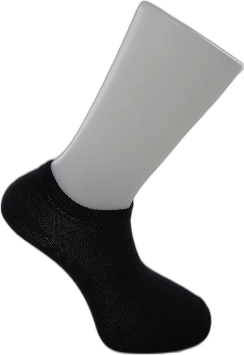 Dode Flora Çega Unisex Comfortable Flexible Durable Plain 3-Piece Booties Socks