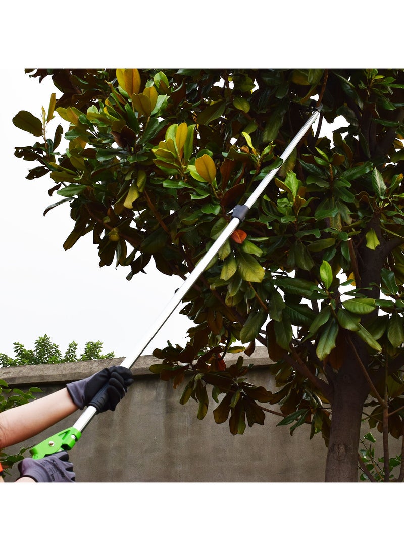 KSEIBI Telescopic Aluminium Long Garden Shear with Cut & Hold,  Extendable Pruning Tool for Branches and Hedges, Lightweight & Durable Gardening Shears.  - Image 3