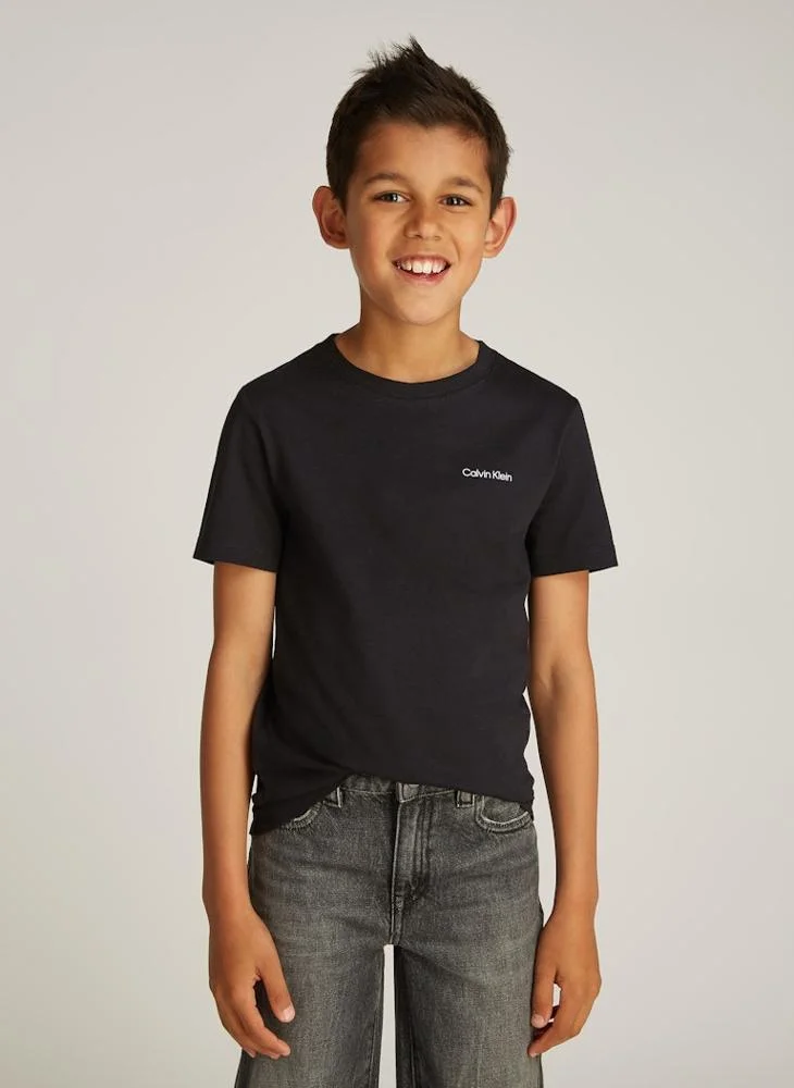 كالفن كلاين جينز Youth Graphic Logo T-Shirt