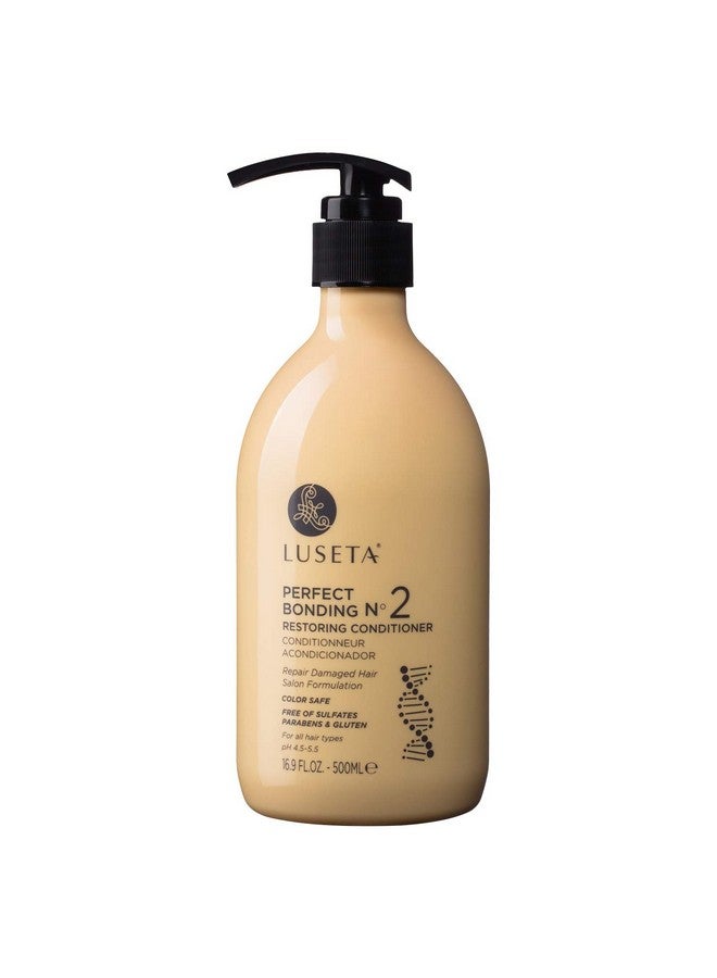 L LUSETA Luseta Perfect Bonding Restoring Conditioner Bond Strengthening & Color Longevity For All Hair Type Sulfate & Paraben Free 16.9Oz - Image 1
