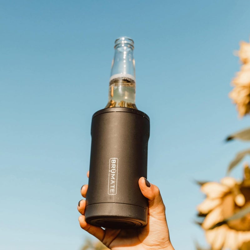 BrÃ¼Mate Hopsulator Bott'l Insulated Bottle Cooler for Standard 12oz Glass Bottles | Glass Bottle Insulated Stainless Steel Drink Holder for Beer and Soda (Desert Tan) - Image 3