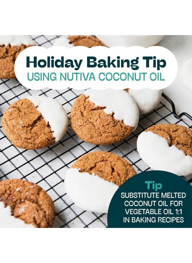 Nutiva, Organic Coconut Oil, 15 Fl Oz - Image 3