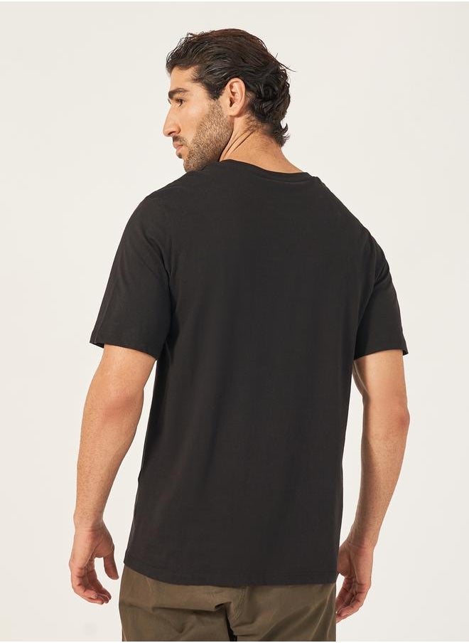 JJ Rebel by Jack & Jones Crew Neck Graphic Print T-Shirt  - Image 4
