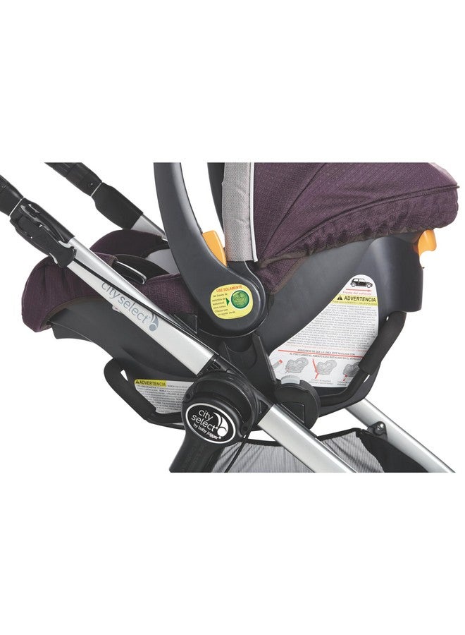 Baby Jogger Chicco/Peg Perego Car Seat Adapter for City Select and City Select LUX Strollers, Black - Image 3